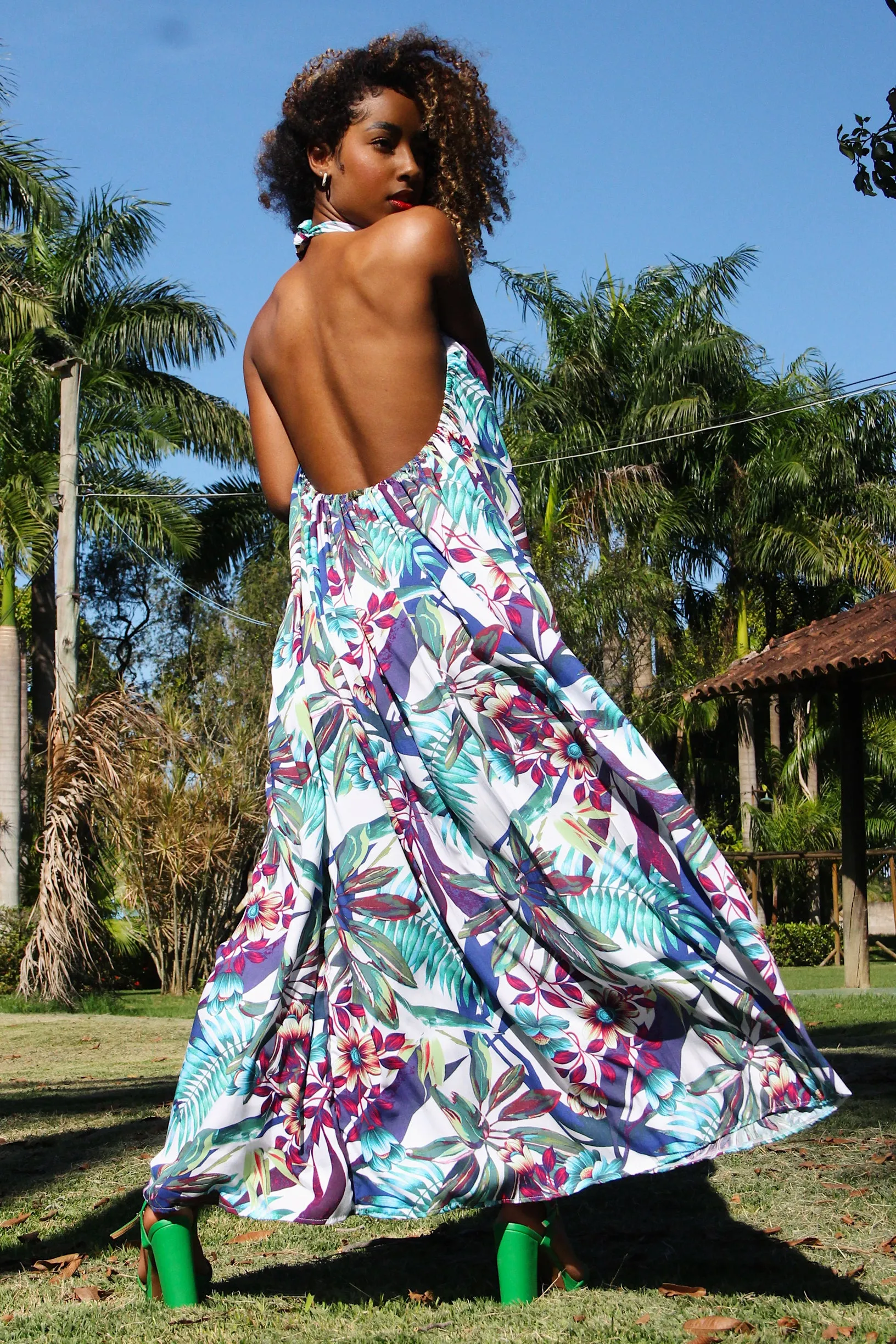 Fairy Turtle Neck Gypsy Dress