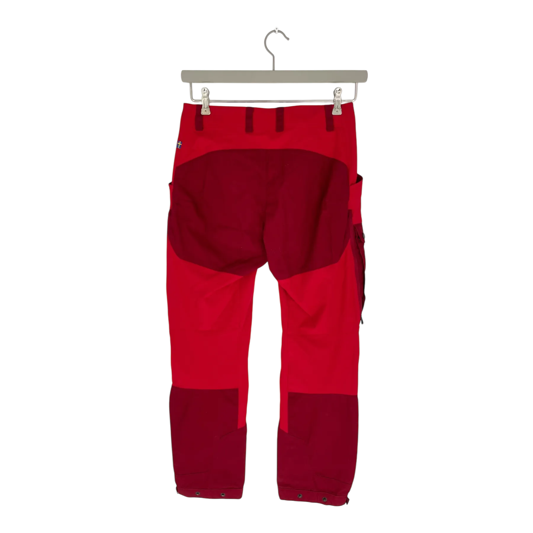 Fjällräven keb g1000 regular fit trousers, red | woman 38