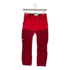 Fjällräven keb g1000 regular fit trousers, red | woman 38