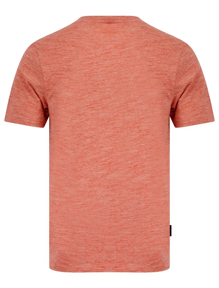 FORT COTTON RICH Tee Red Marl