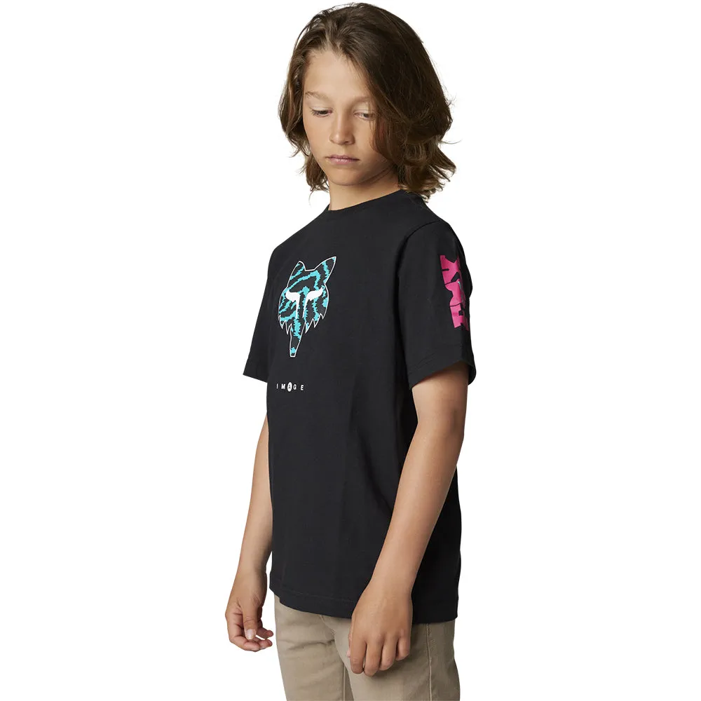 FOX YOUTH NUKLR HEAD SS TEE [BLACK]