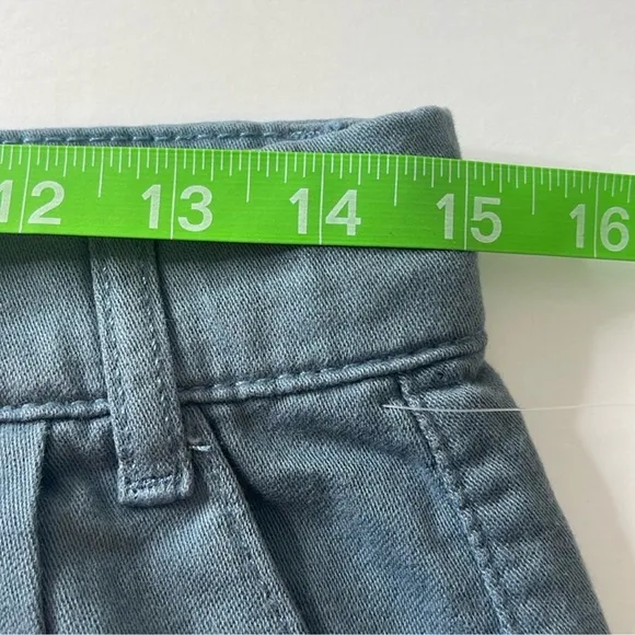 Free People Billie Chino Shorts Blue Size 4