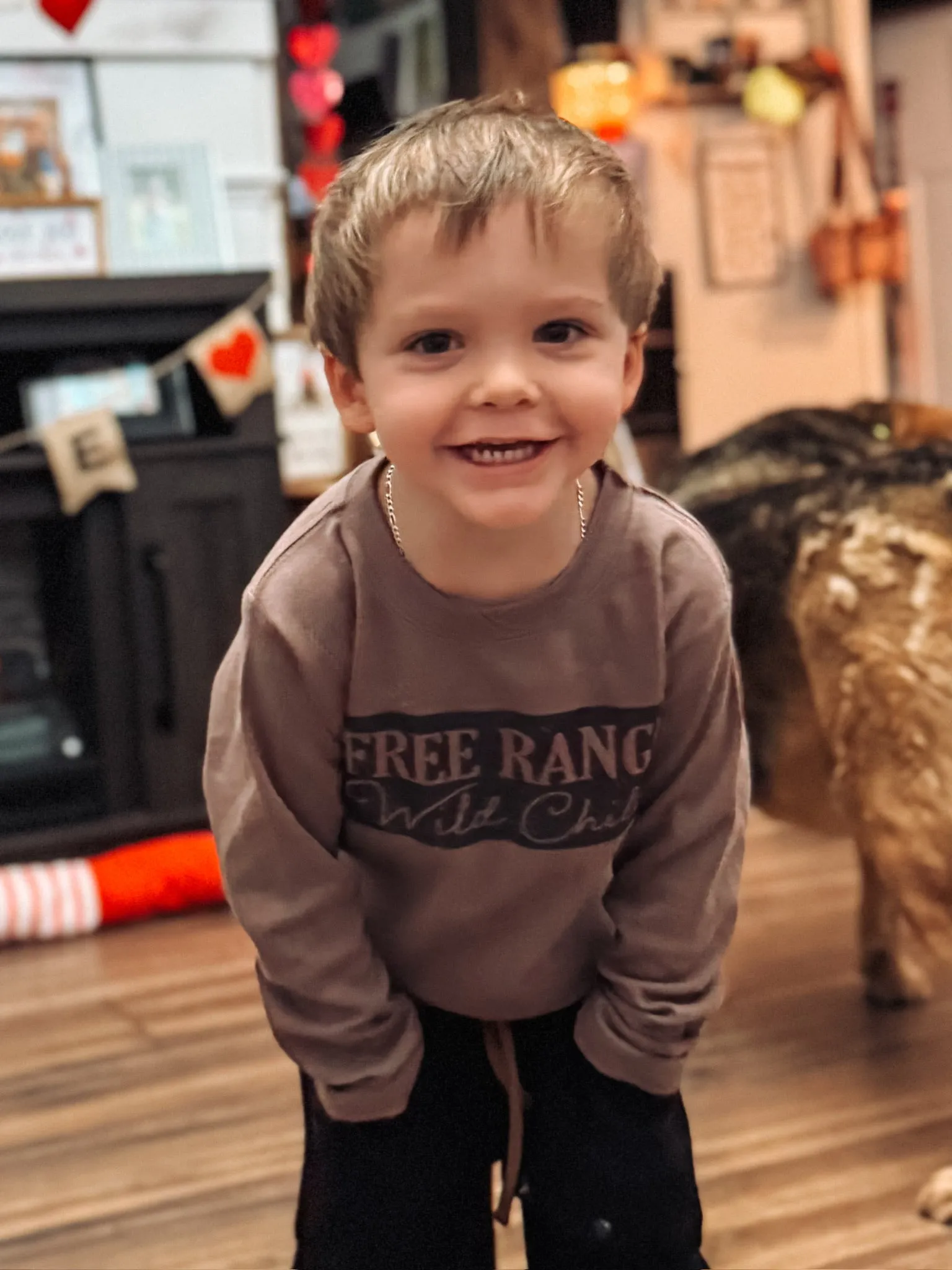 Free range wild child