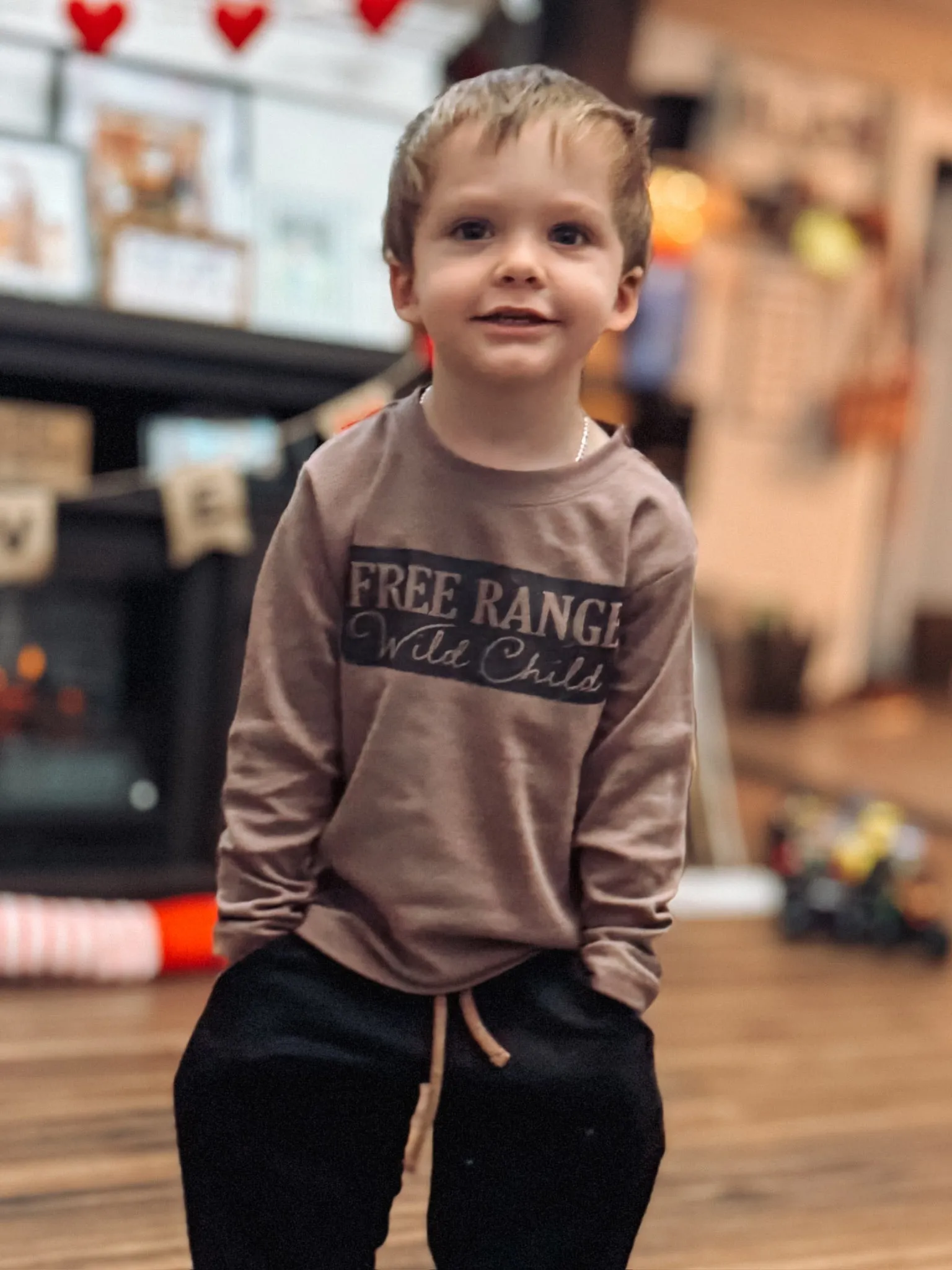 Free range wild child