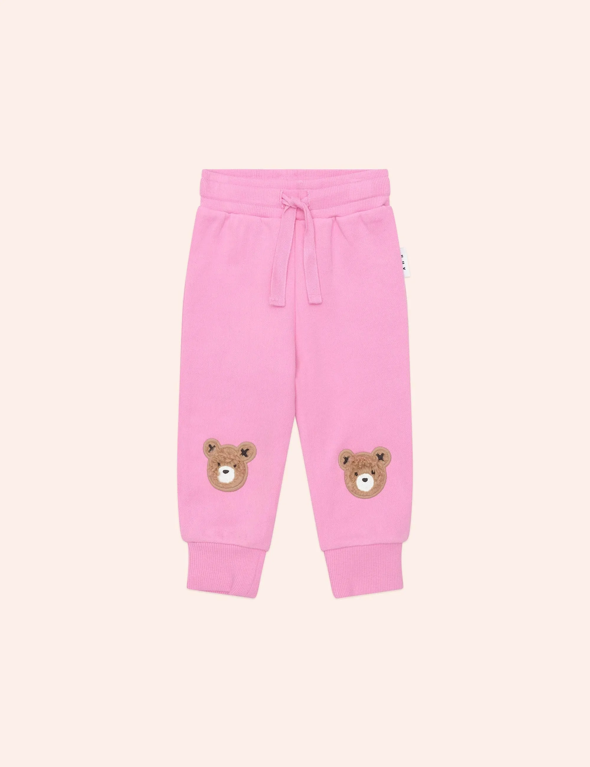 Fuschia Furry Huxbear Track Pant
