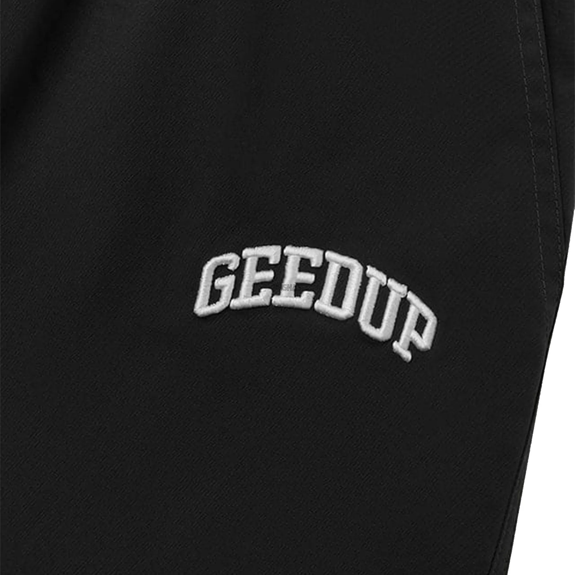 Geedup Micro Team Logo Shorts 'Black' (2024)