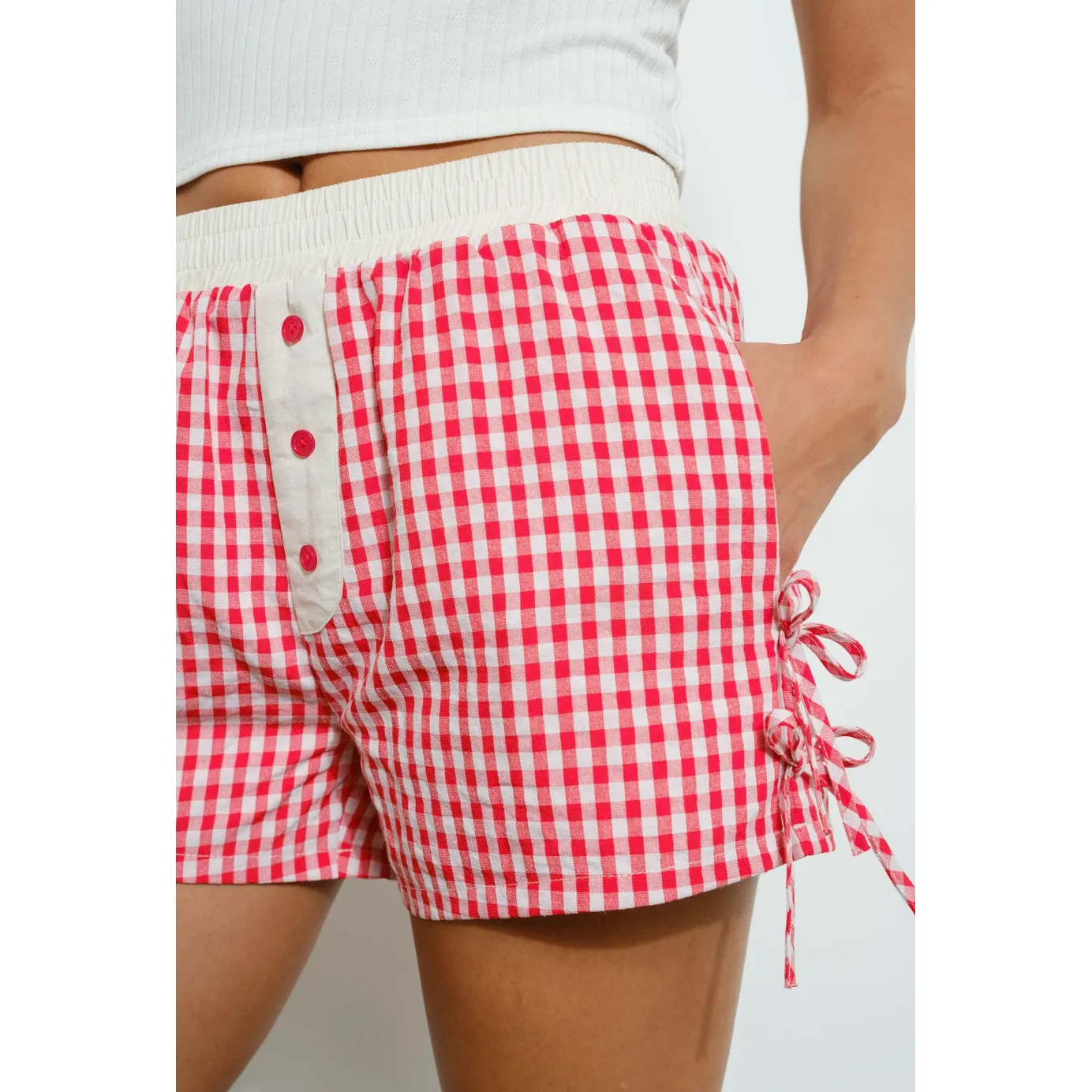 Gingham Sweetheart Boxer Shorts