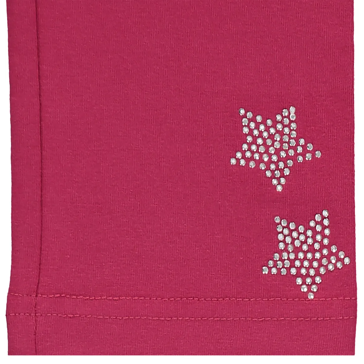 Girls Pink Cotton Leggings
