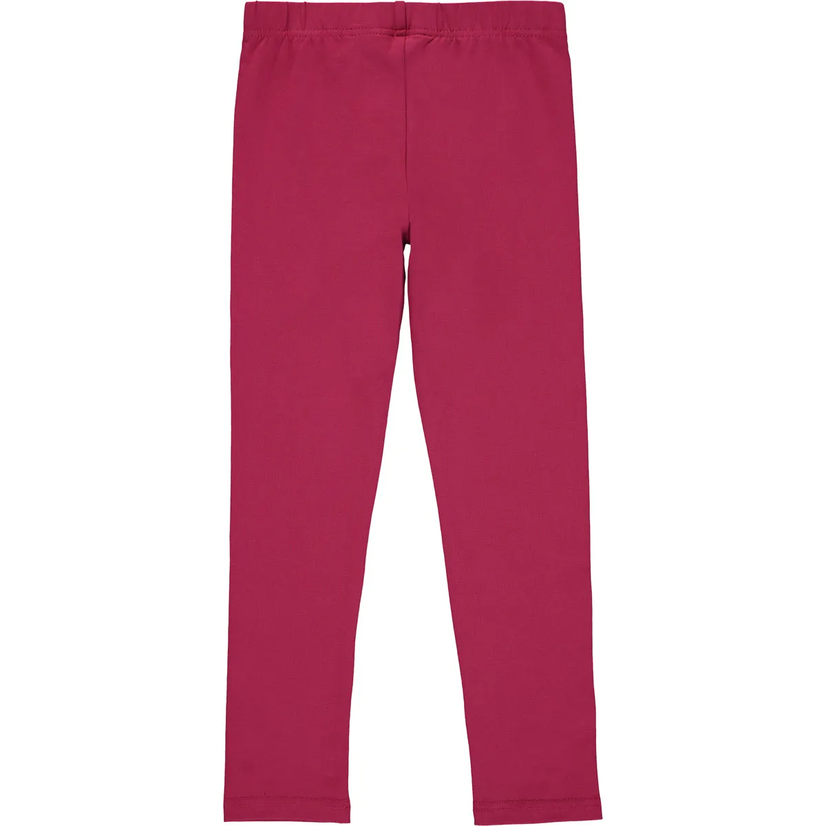 Girls Pink Cotton Leggings