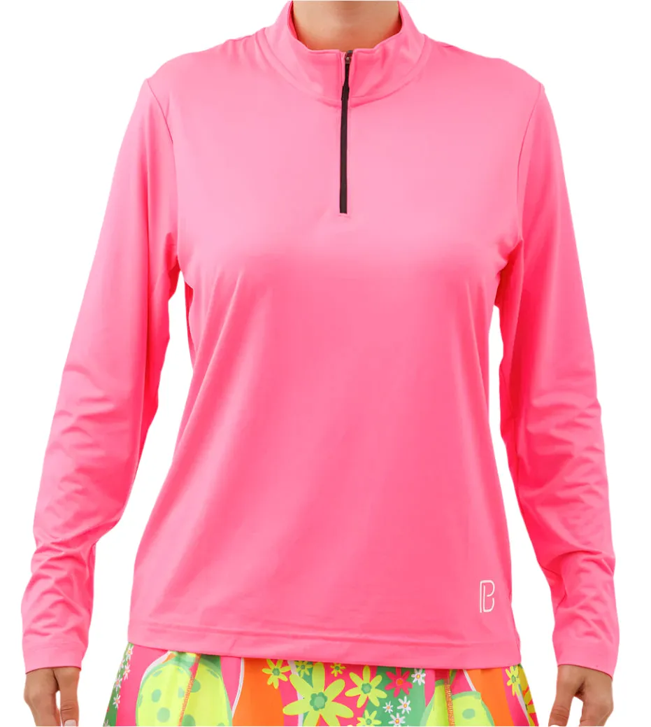 Golf Bella Long Sleeve Womens Golf Quarter Zip