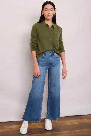 Grace Wide Straight Leg Jean - Mid Vintage