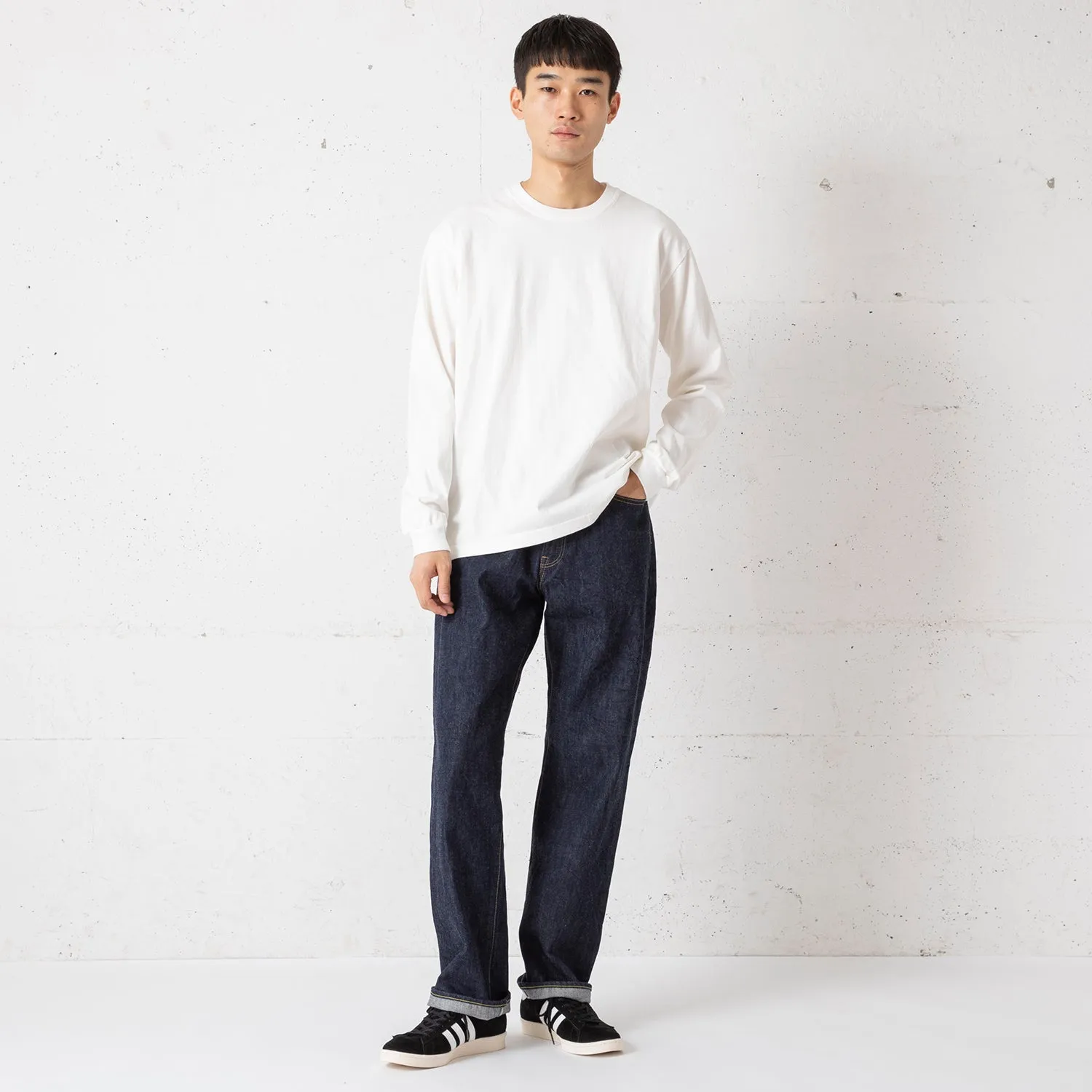 HAND ROOM | ハンドルーム　WIDE FIT 5POKET JEANS