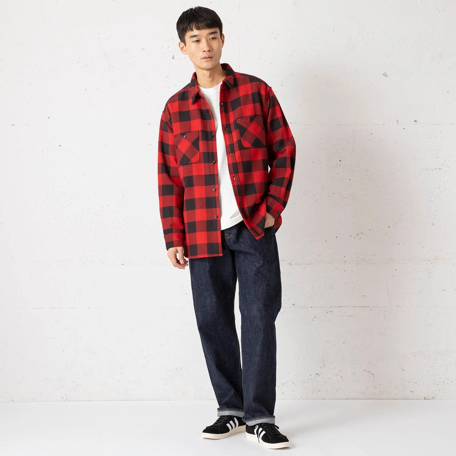 HAND ROOM | ハンドルーム　WIDE FIT 5POKET JEANS