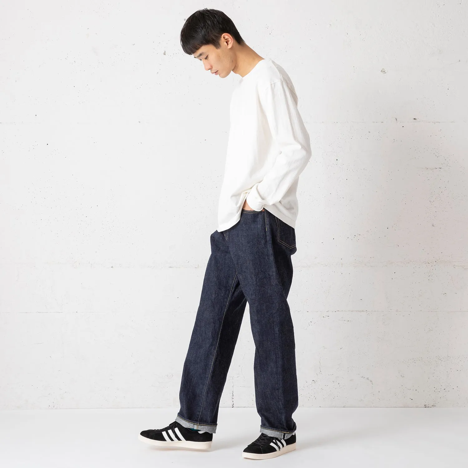 HAND ROOM | ハンドルーム　WIDE FIT 5POKET JEANS