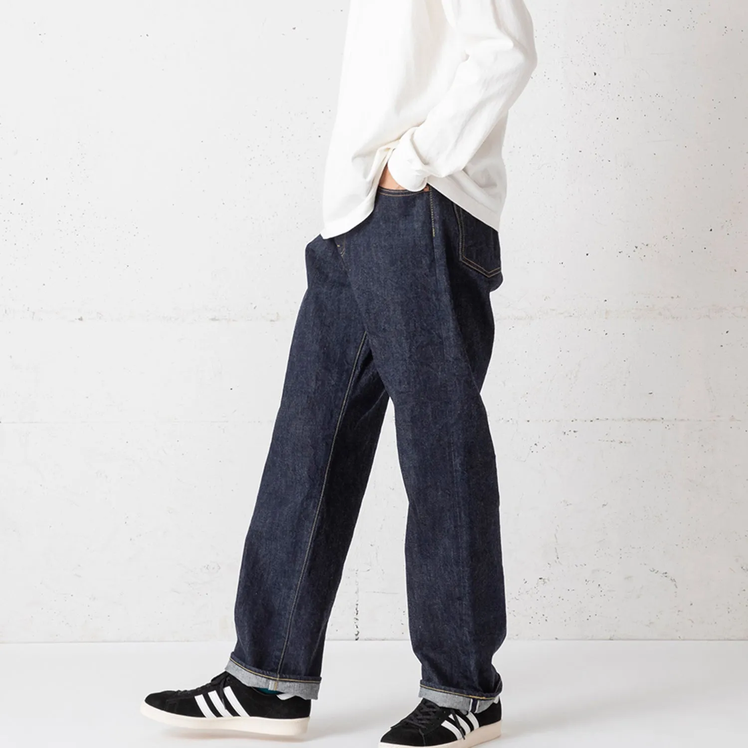 HAND ROOM | ハンドルーム　WIDE FIT 5POKET JEANS