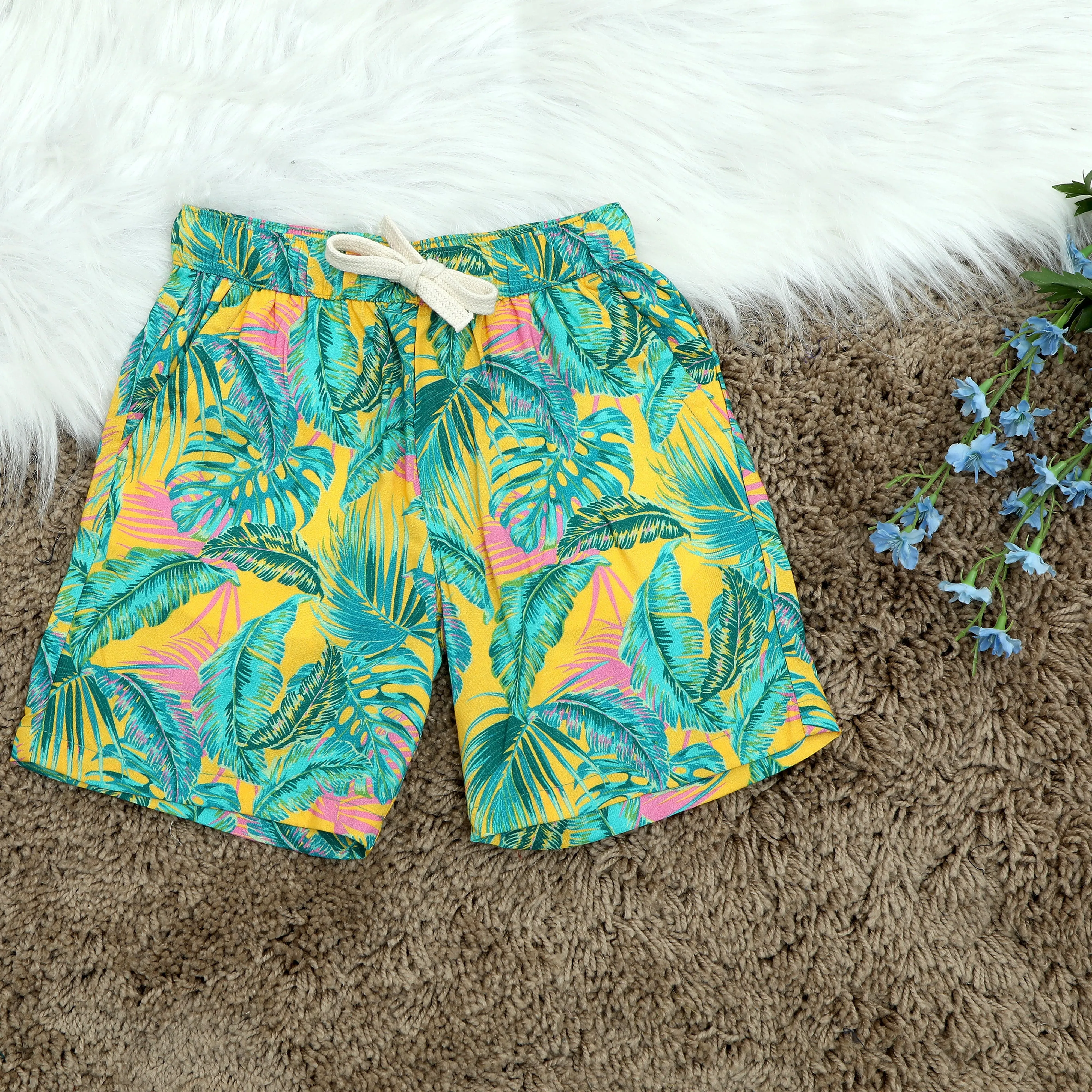 Hawaiian Tropical Yellow Short