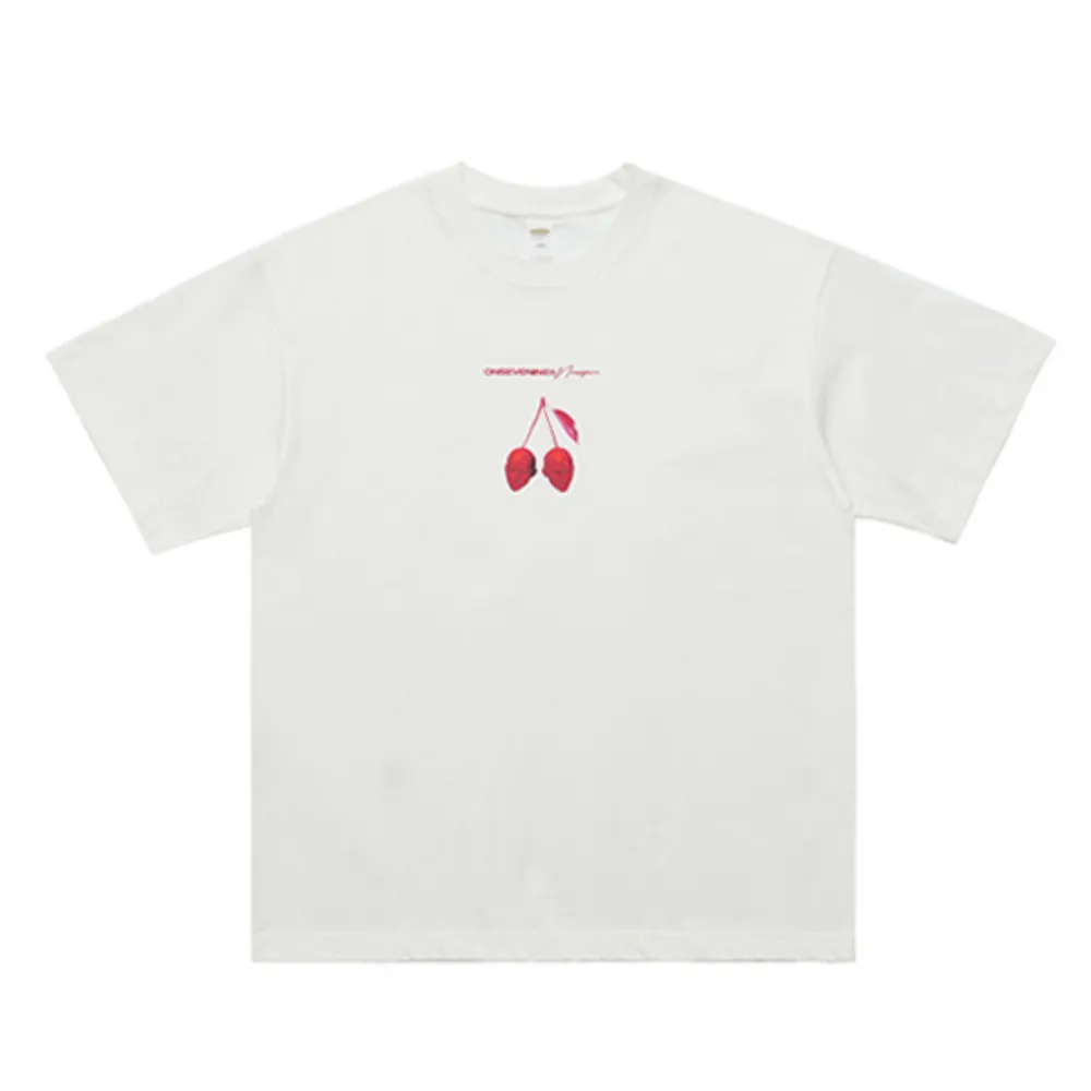 High Street Cherry Face T-Shirt