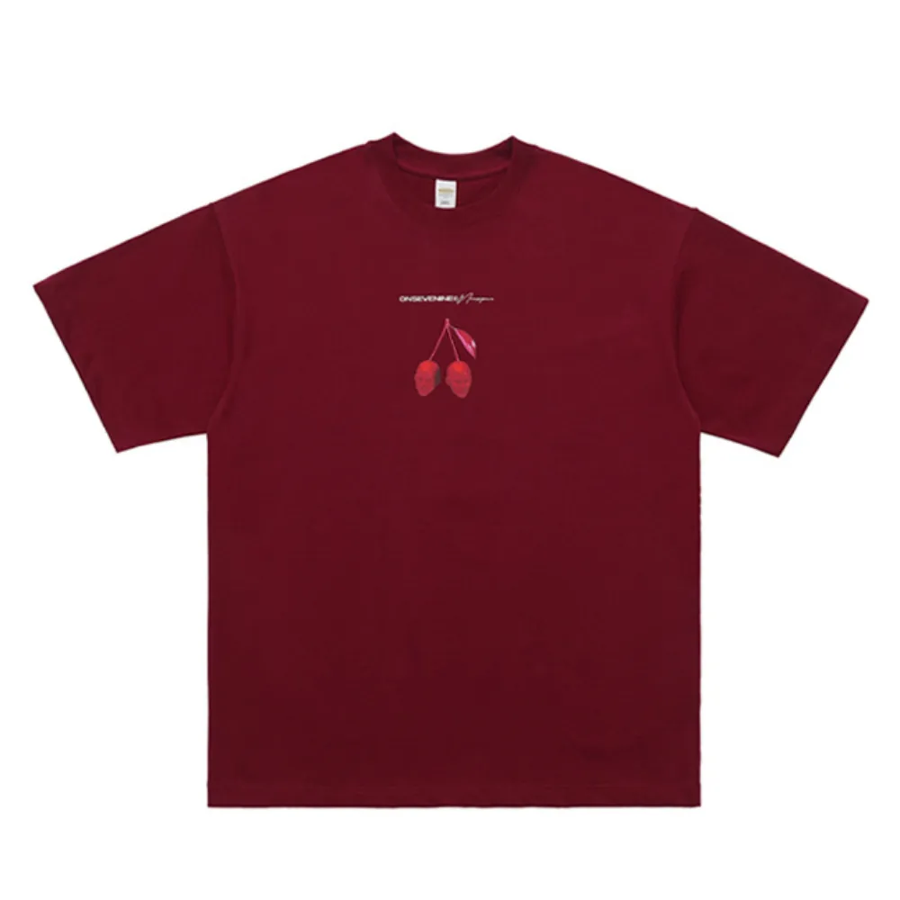 High Street Cherry Face T-Shirt