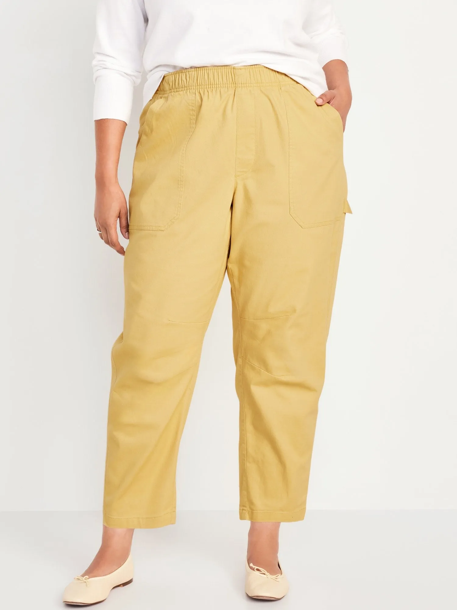 High-Waisted Pulla Utility Pants