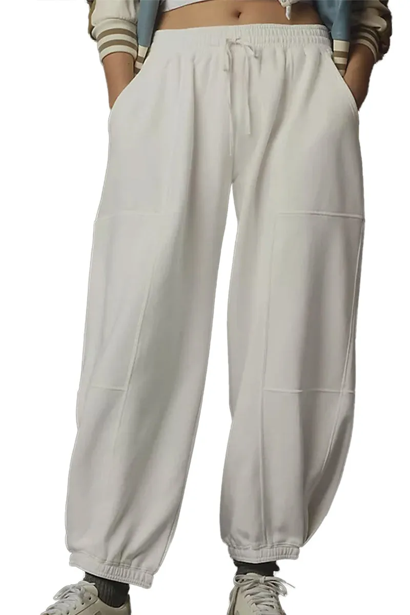 HPS1271 Relaxed Fit Drawstring Joggers Pant