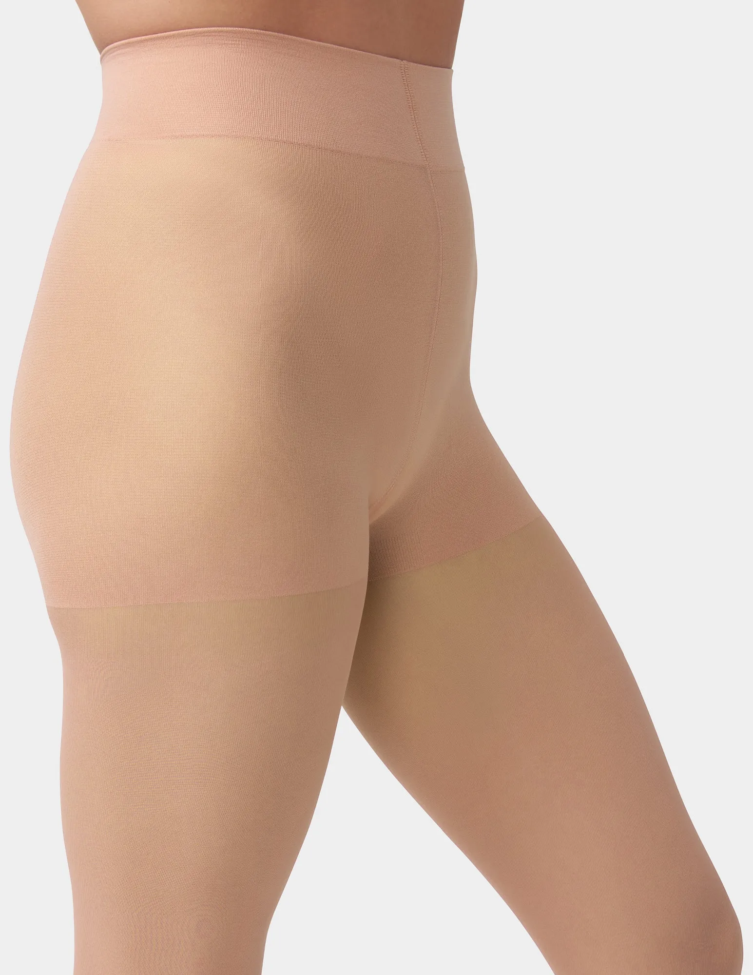 HUE Sheer Tights with Control Top