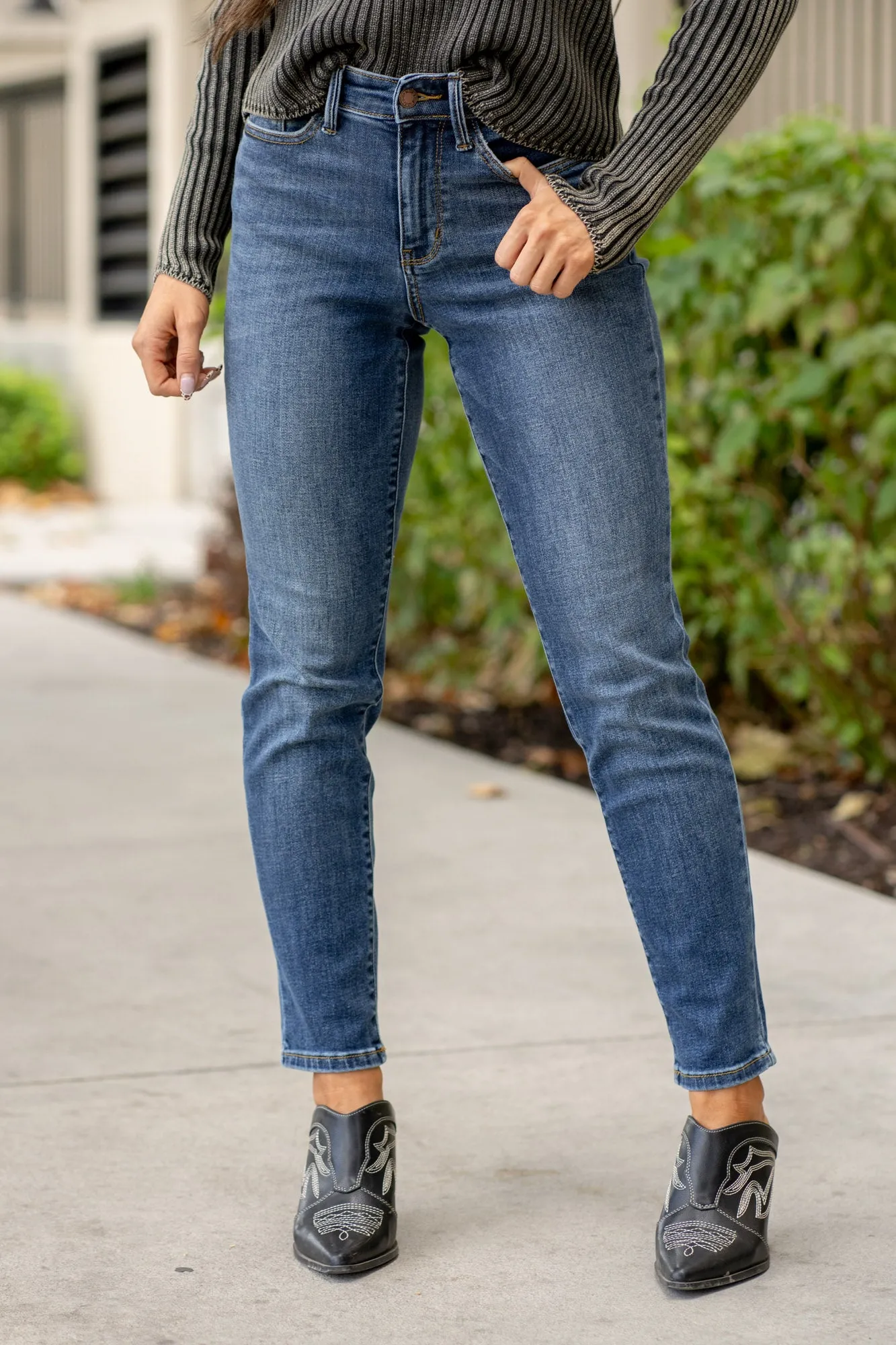 Huntington High Rise Slim Fit Regular & Plus Sizes