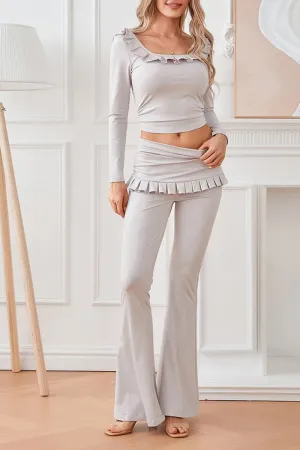 HUS1124 Ruffle Romance Lounge Set