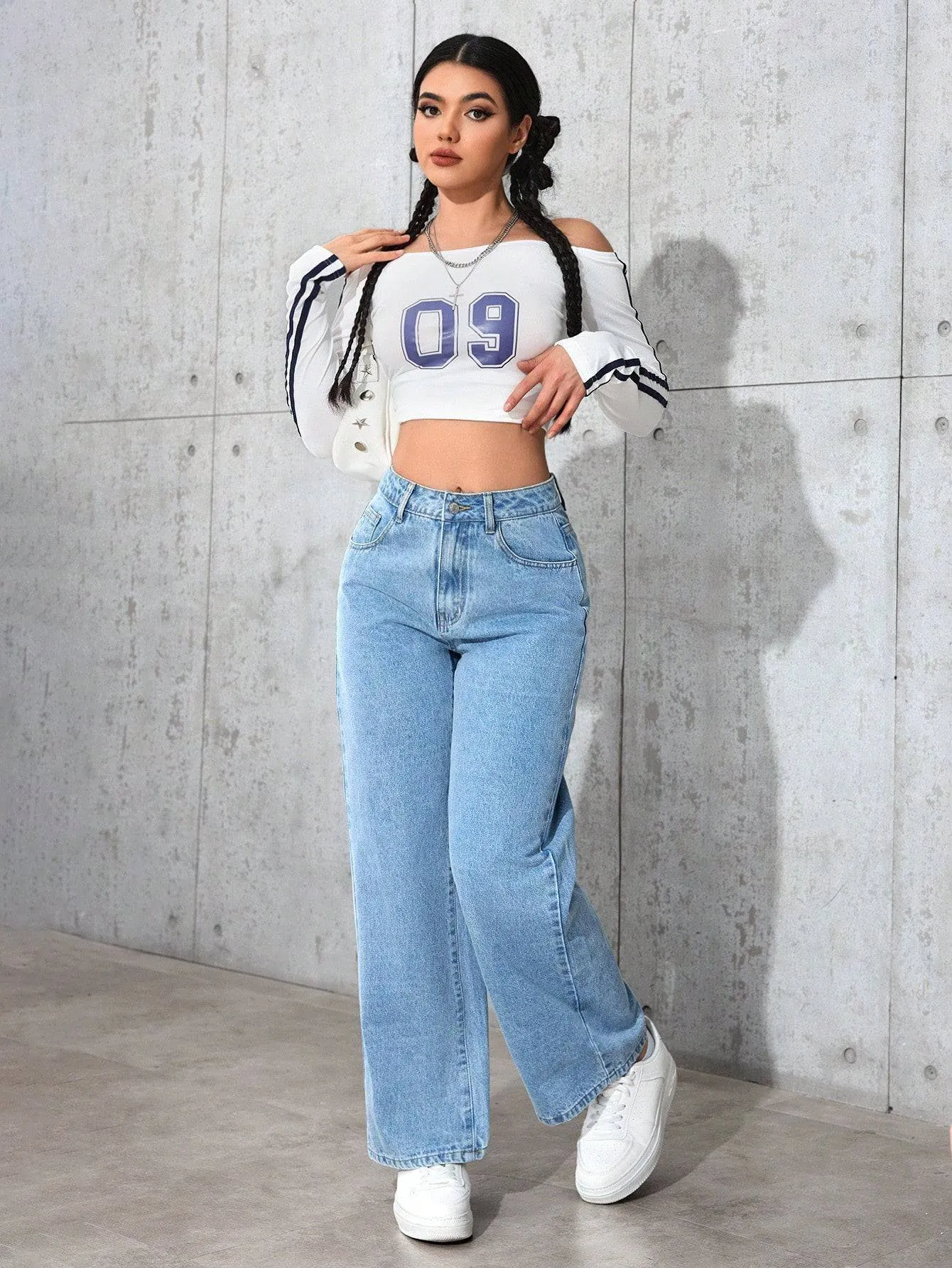 Infinity Fit Straight Leg Jeans