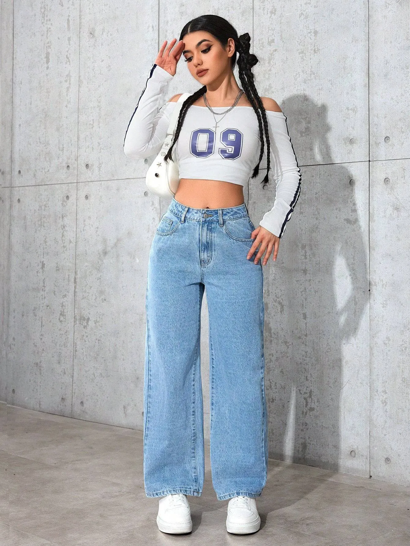 Infinity Fit Straight Leg Jeans