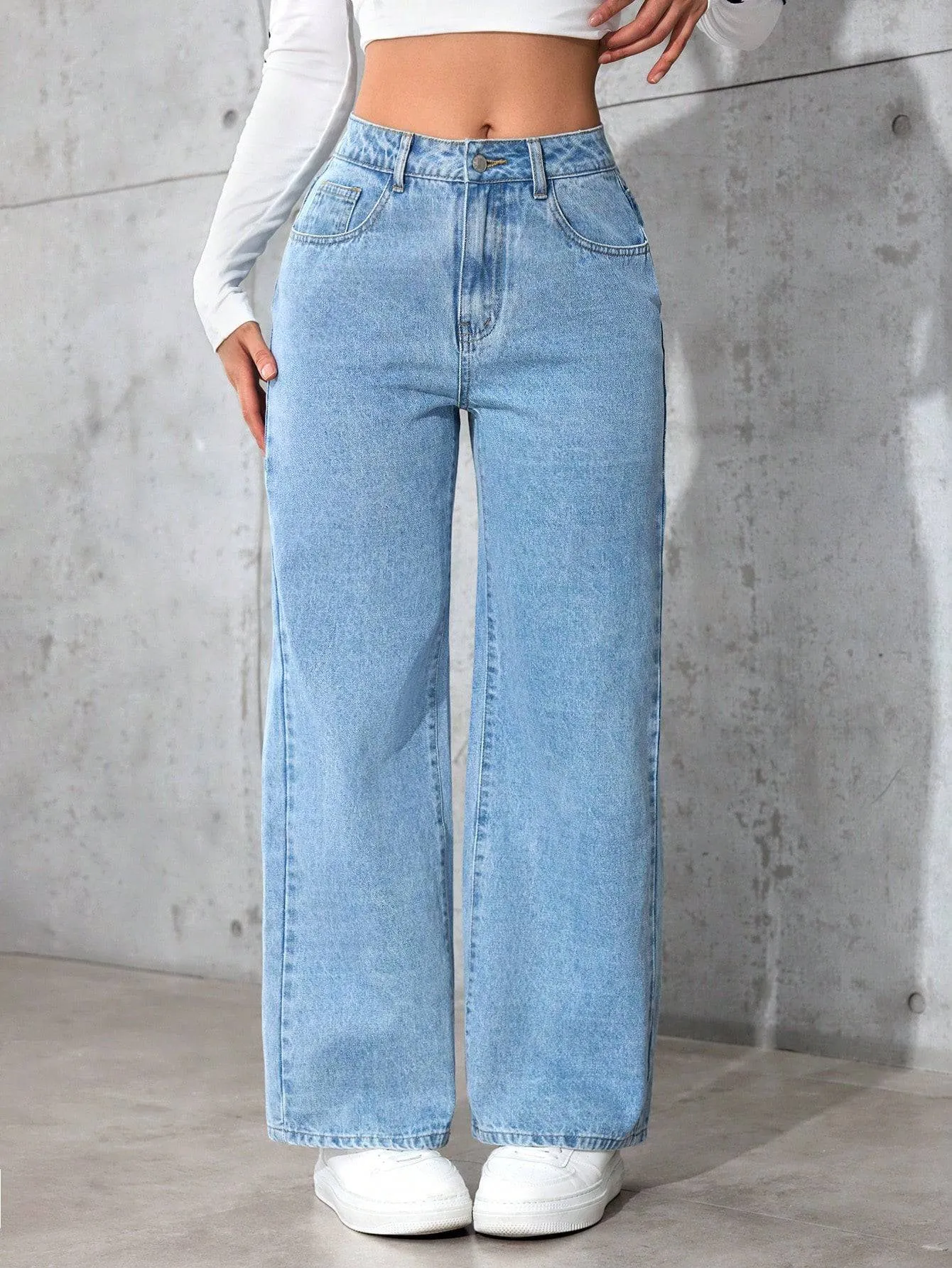 Infinity Fit Straight Leg Jeans
