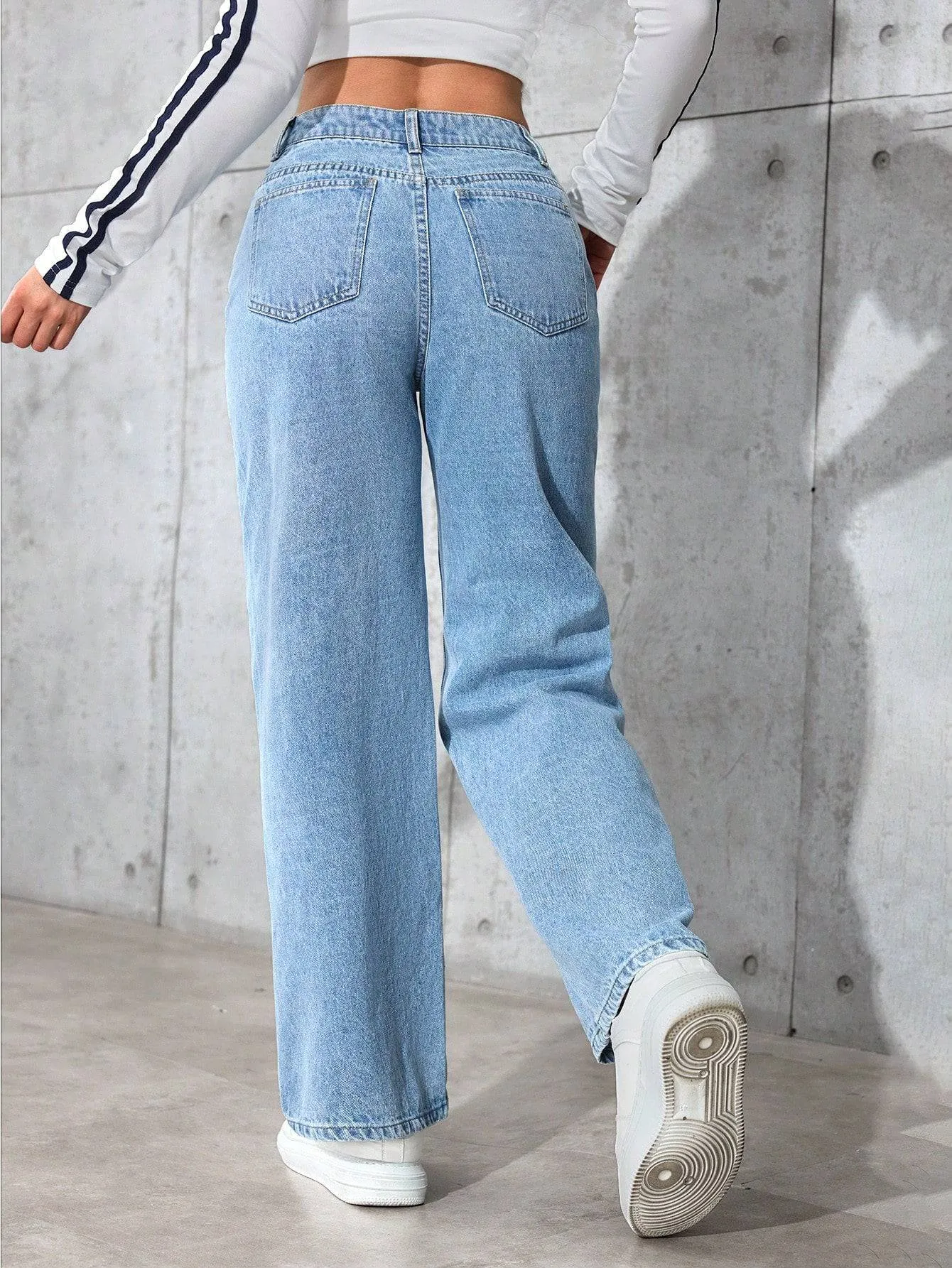 Infinity Fit Straight Leg Jeans