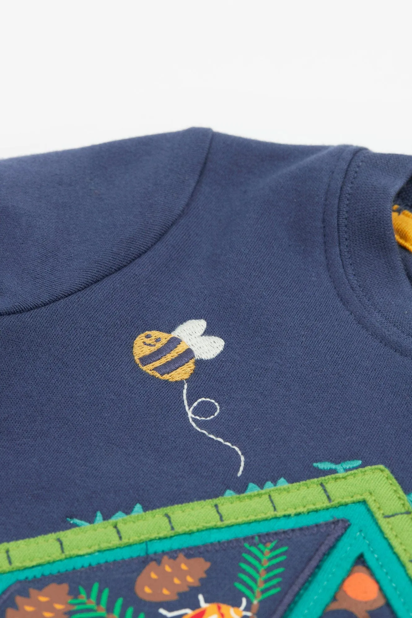 Interactive Bug Hotel Applique T-Shirt