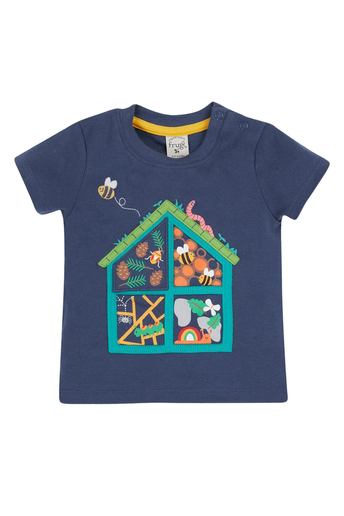 Interactive Bug Hotel Applique T-Shirt