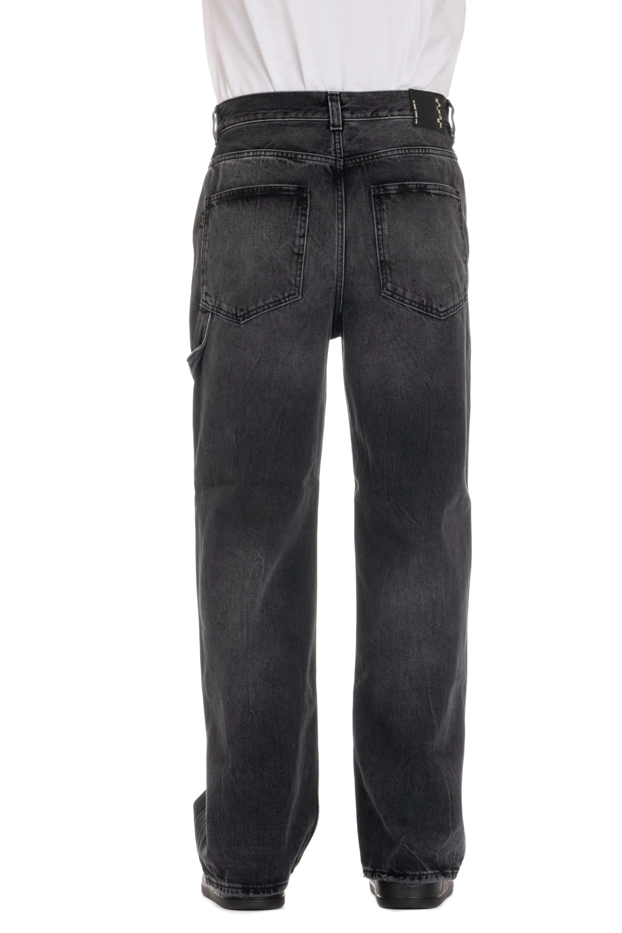 Jeans carpenter loose fit mod. Winona spider black