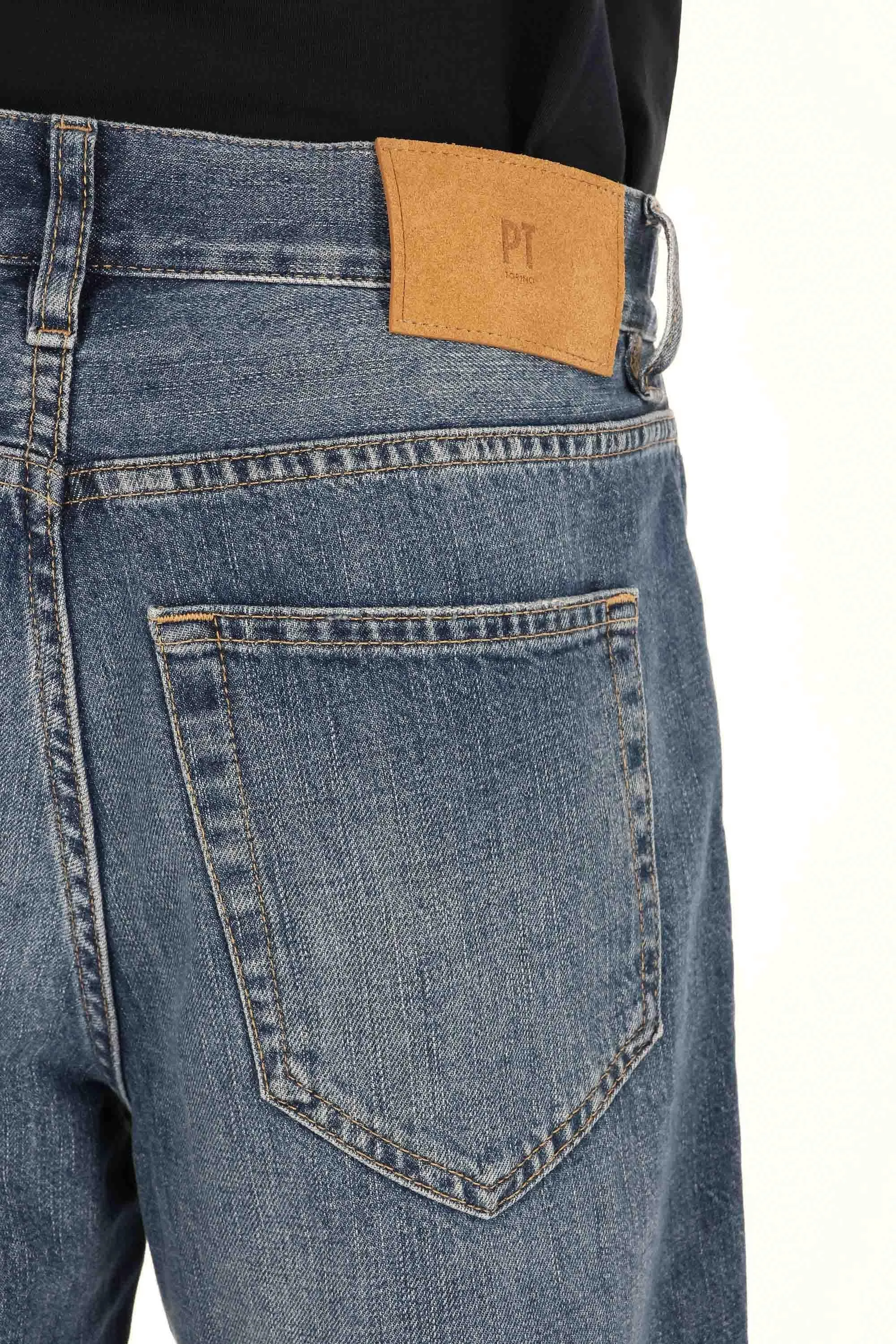 Jeans denim in puro cotone Loose fit