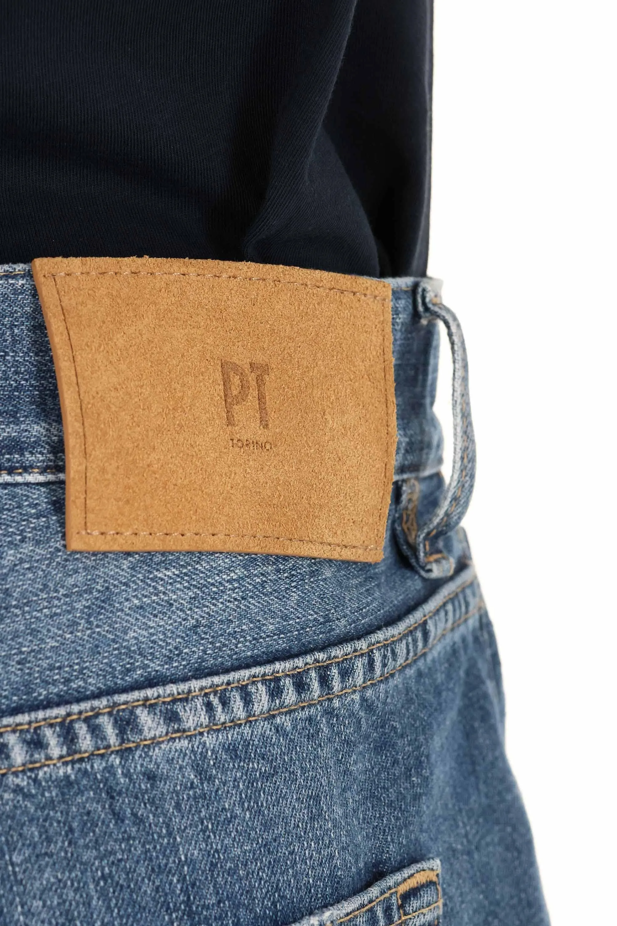 Jeans denim in puro cotone Loose fit