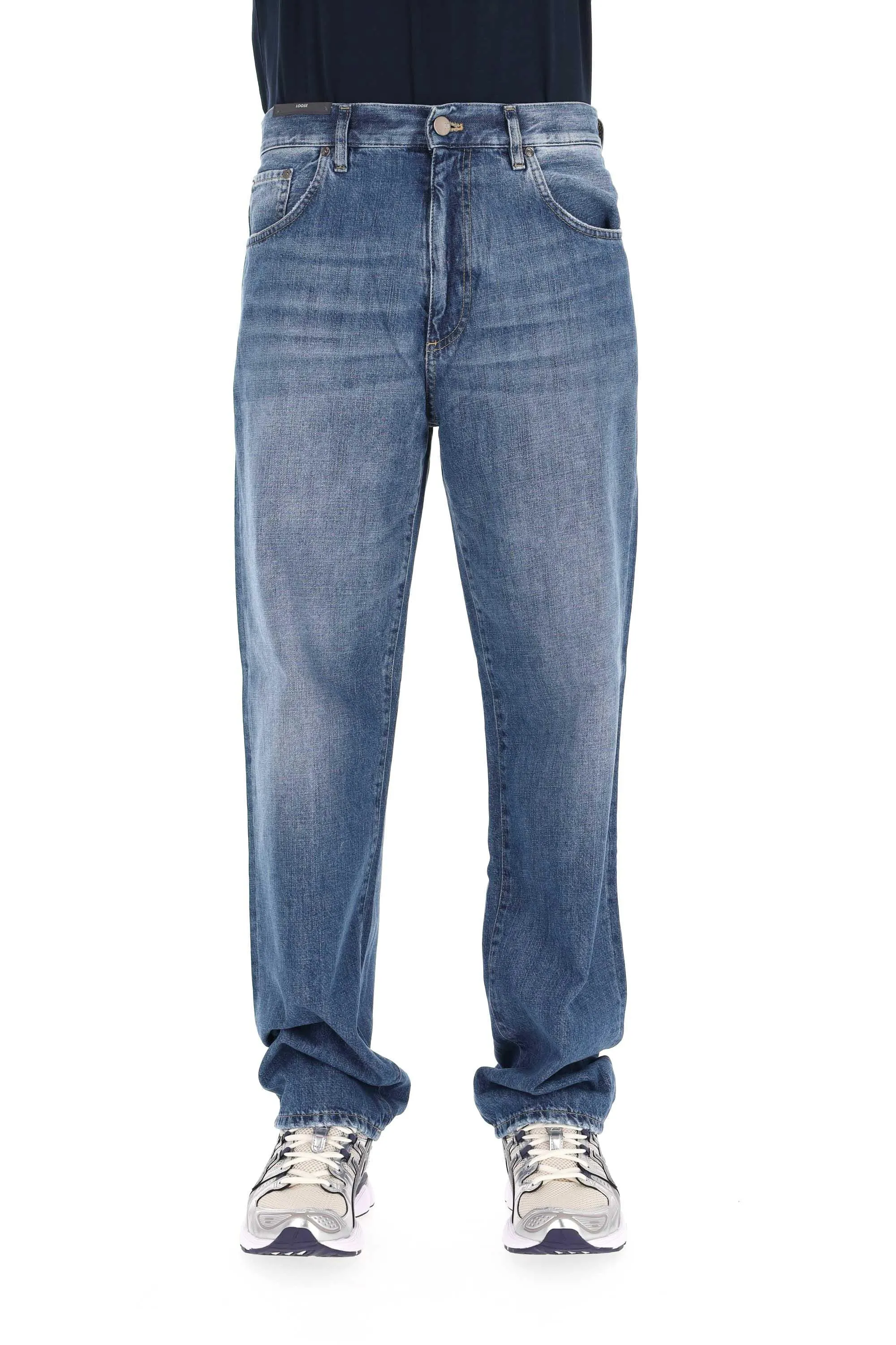 Jeans denim in puro cotone Loose fit