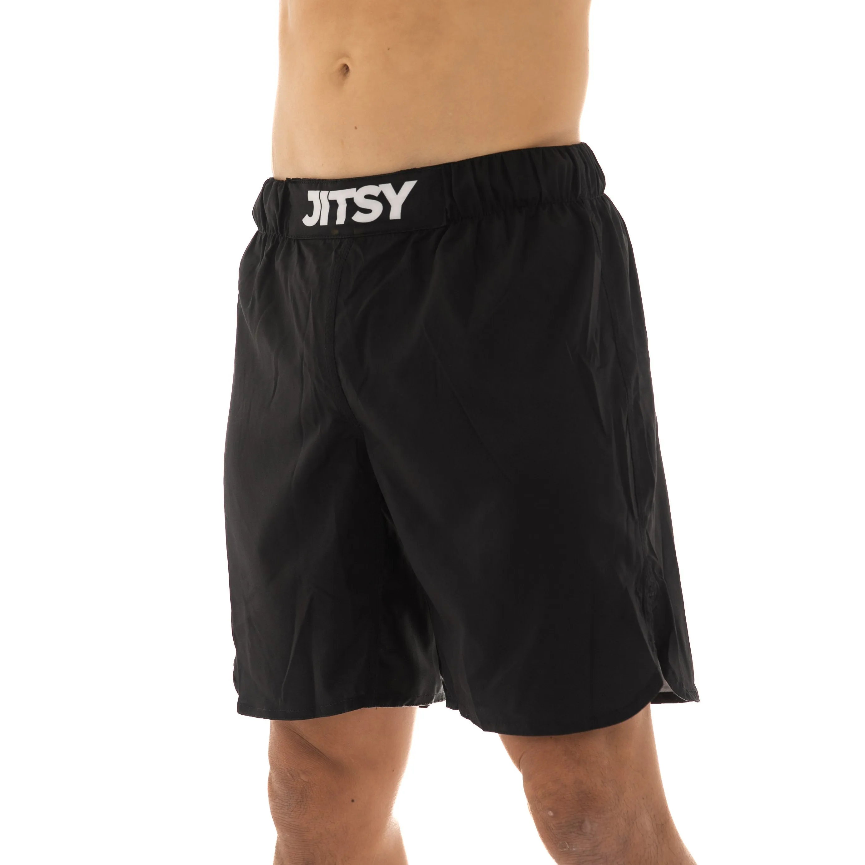 Jitsy Black Grappling Shorts - Youth