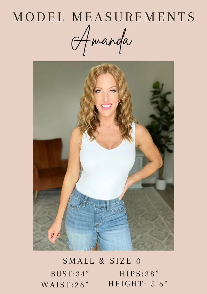 Kelly Green Tummy Control Wide Leg Crop Judy Blue Jeans