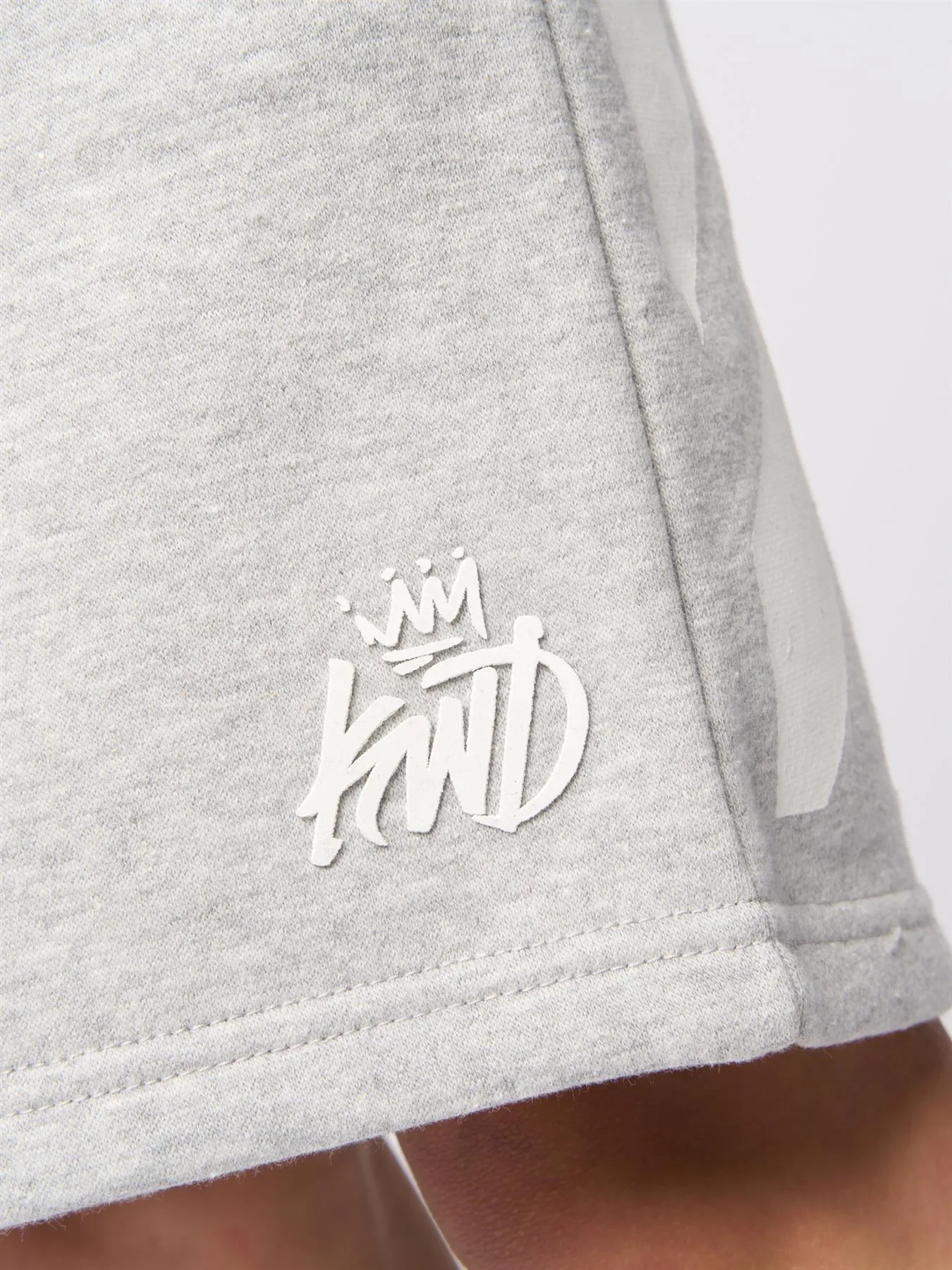 Kids Stanton Jog Shorts Grey Marl