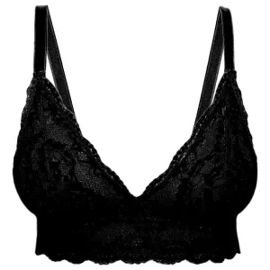 Lacey Everyday Wireless Bra in Black