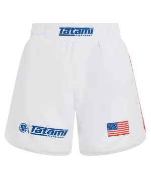 Ladies Abstract Shorts - USA