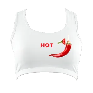 Ladies cool sports crop top