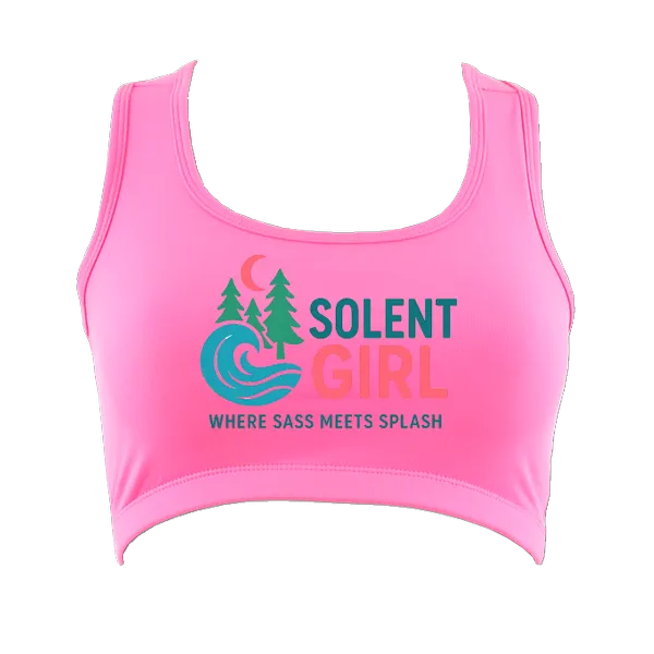 Ladies cool sports crop top