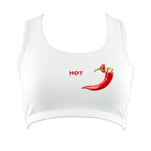 Ladies cool sports crop top
