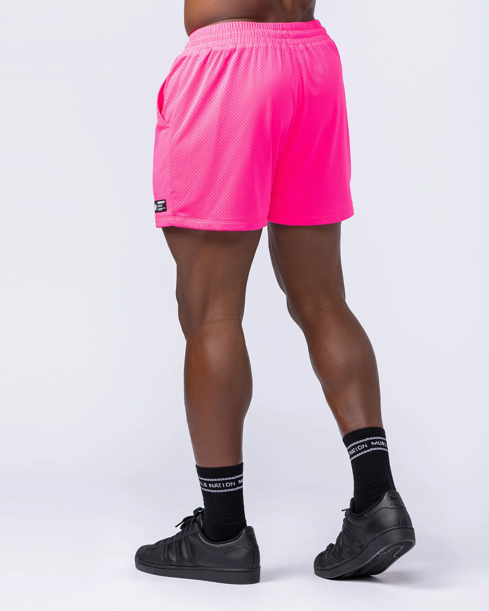 Lay Up 3.5" Shorts - Bright Pink