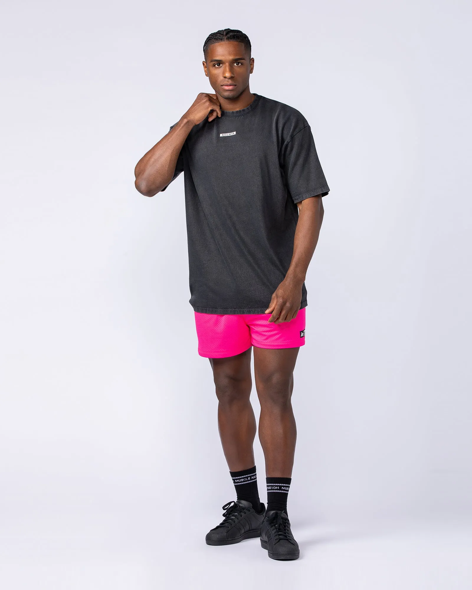 Lay Up 3.5" Shorts - Bright Pink