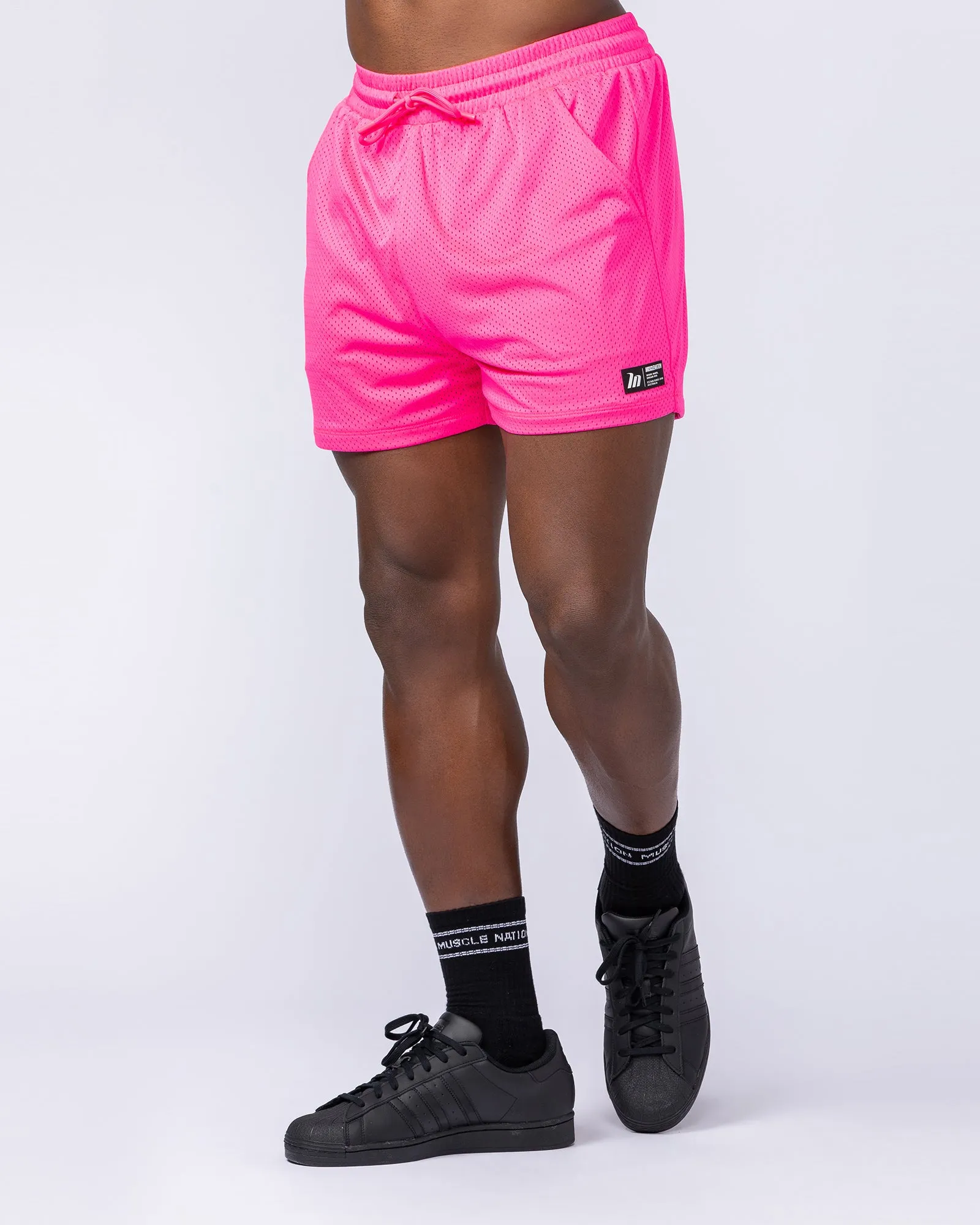 Lay Up 3.5" Shorts - Bright Pink