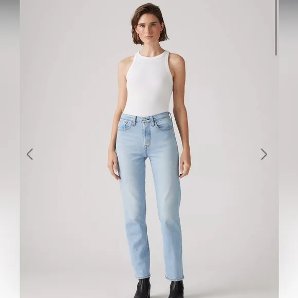 LEVI’S PREMIUM WEDGIE STRAIGHT FIT WOMEN'S JEANS