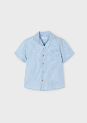 Lightweight Denim Short Sleeved Shirt